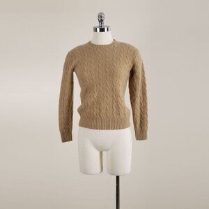 Vintage Polo Ralph Lauren Women's 100% Cashmere Cable Knit Sweater XS